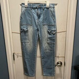 Girls Gogo Star kids cargo jeans Size 12